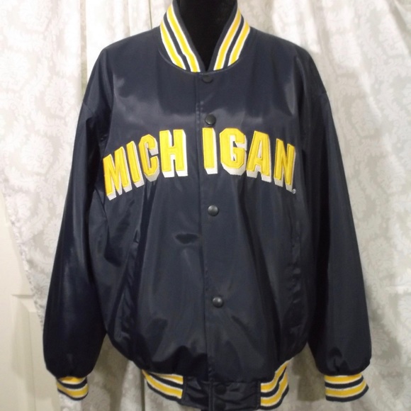 michigan baseball jacket